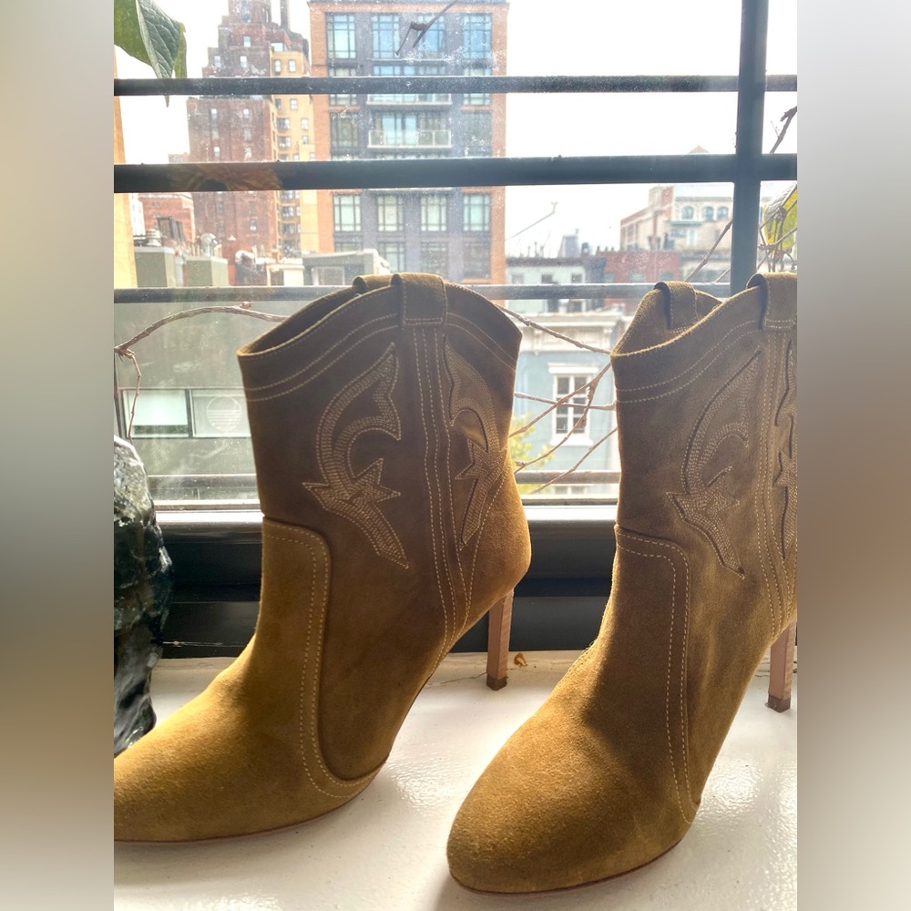 ba&sh CAITLIN ankle boots, brown
